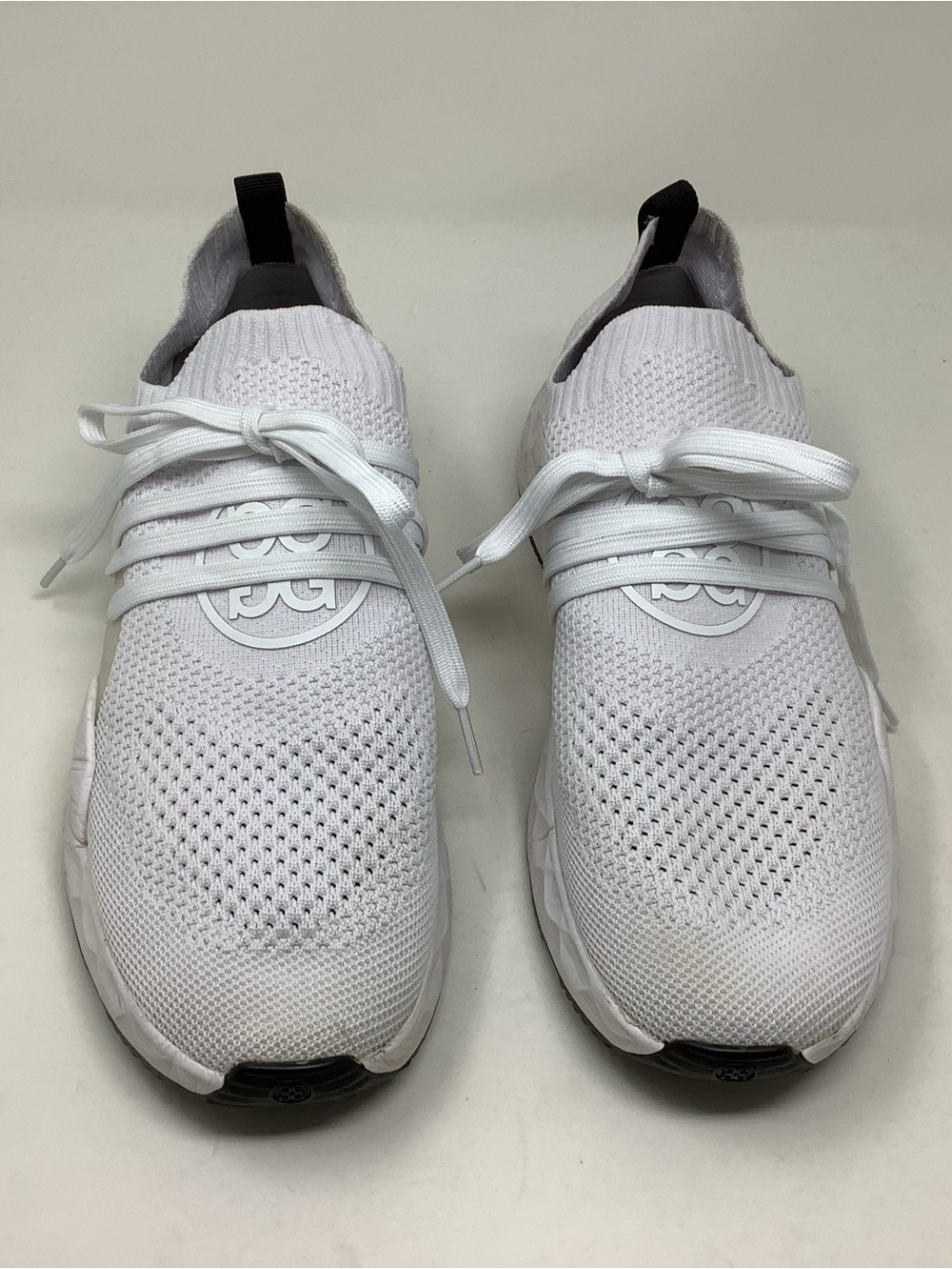 G/Fore White MG4.1 Knit Spikeless Golf Shoe Size 11